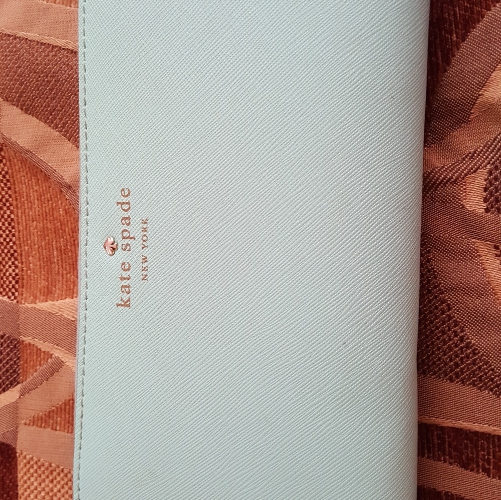 Mint green Kate spade wallet